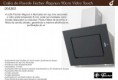 Coifa de Parede Fischer Magnun 90cm Vidro Touch 4363